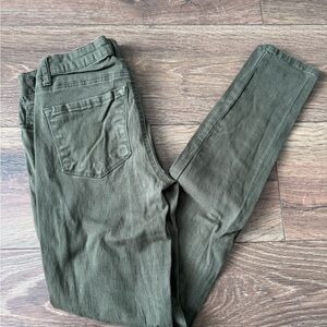 Refuge Olive Green Jeans
